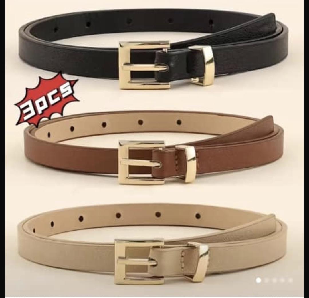 Set de 3 correas finas · correas finas para mujer Punto Fijo